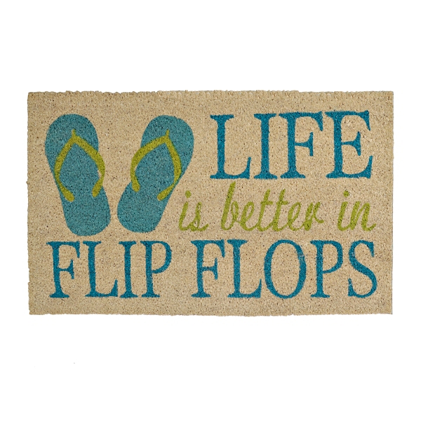 Life Is Better In Flip Flops Doormat Kirklands