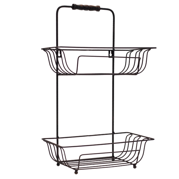 Hanging Metal Bath Basket