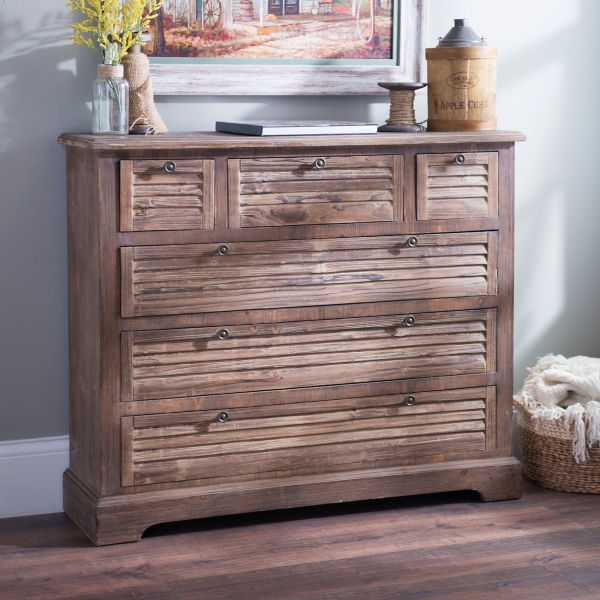 Shutter Natural Pine Chest Kirklands