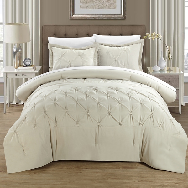 Veronica Beige 8 Pc King Comforter Set Kirklands