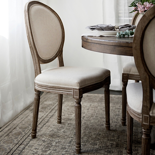 Ivory Louis Dining Chair Kirklands