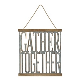 Gather Together Wall Plaque