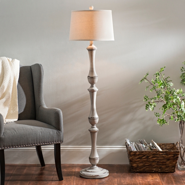 Hadley Gray Floor Lamp