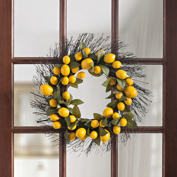 Lemon Wreath