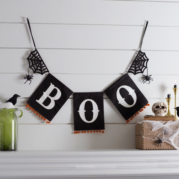 Boo Halloween Banner