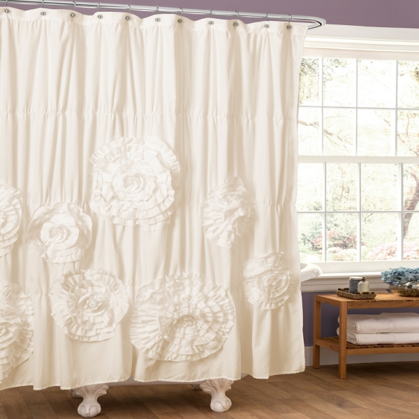 Serena Ivory Shower Curtain Kirklands