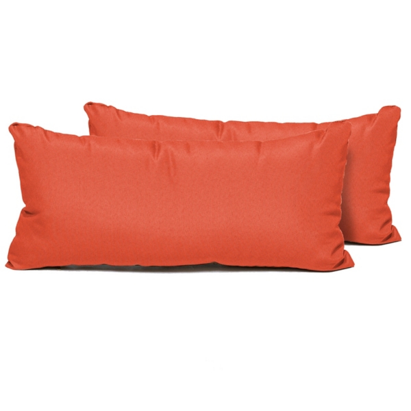 Tangerine Outdoor Accent Pillows Set Of 2 Kirklands