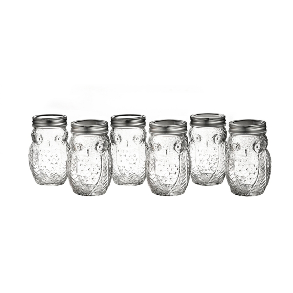 Owl Jars With Lids Set Of 6 Kirklands