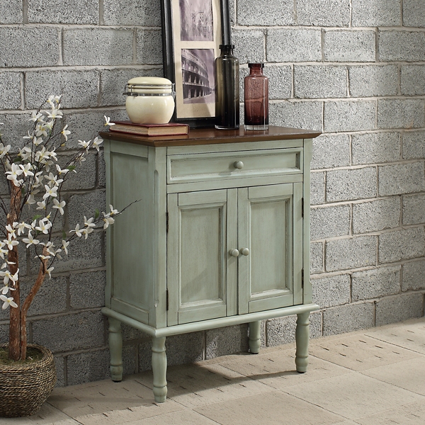 Ariana Seafoam 2 Door Cabinet Kirklands