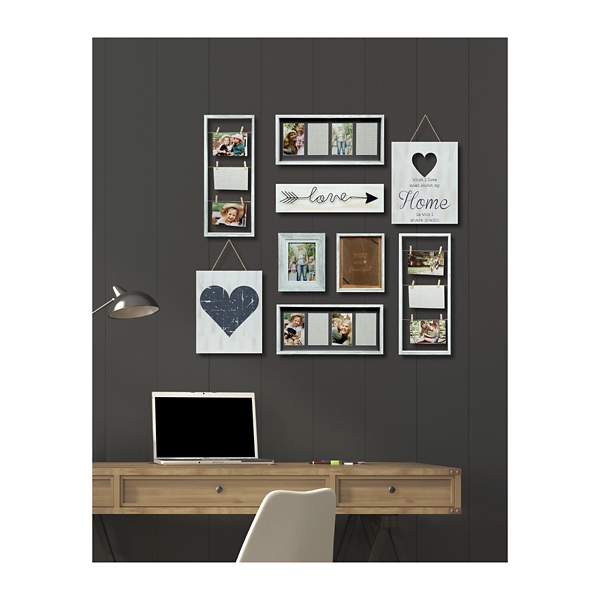 9 Pc Heart Collage Frame Kit Kirklands