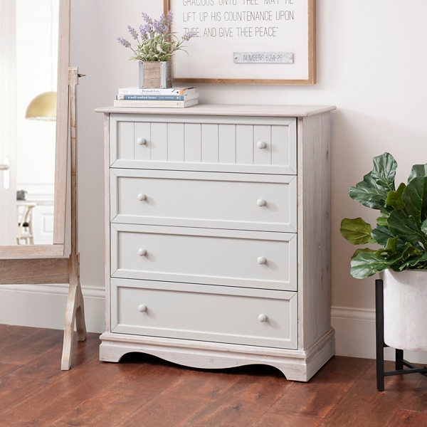 Sydney 4 Drawer Gray Chest Kirklands