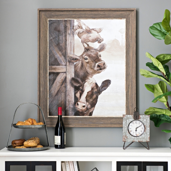 Looking For Trouble Animals Framed Art Print Kirklands