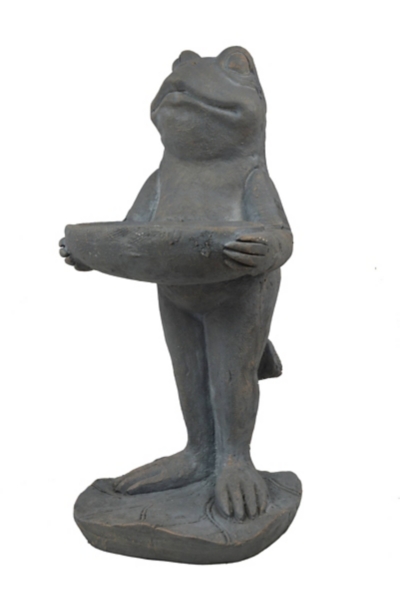 Standing Frog Bird Feeder Kirklands
