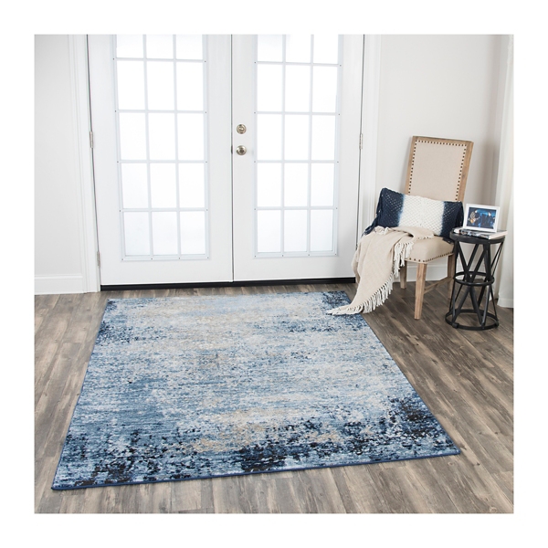 blue area rugs on sale