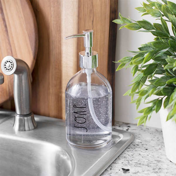 Rae Dunn Glass Soap Pump Kirklands