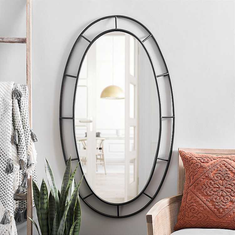oval wall mirror 18x24