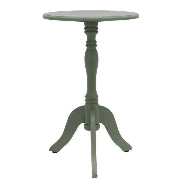 Ornate Olive Pedestal Accent Table Kirklands