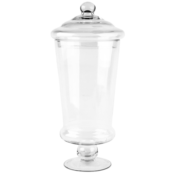 Clear Flared Apothecary Jar Kirklands