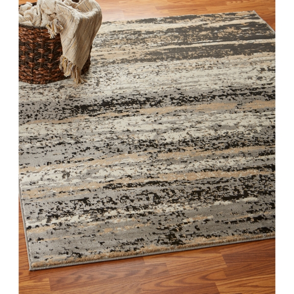 Contemporary Abstract Infinity Area Rug 8x9 Kirklands