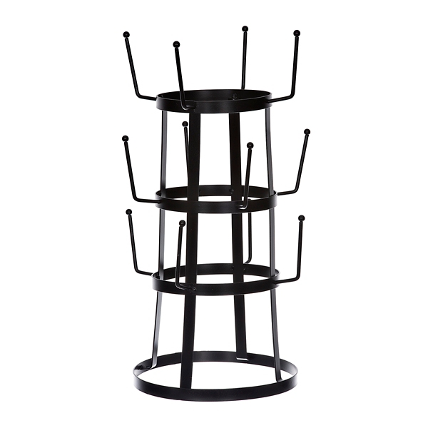 Black Metal Mug Holder