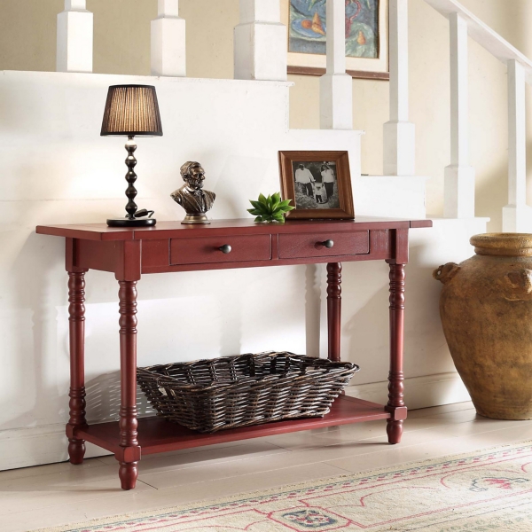 Red Delilah Console Table Kirklands
