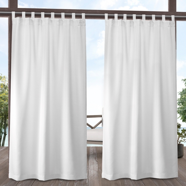 Winter Cabana Outdoor Curtain Panel Set 108 In Kirklands