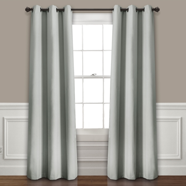 Light Gray Blackout Curtain Panel Set 84 In Kirklands