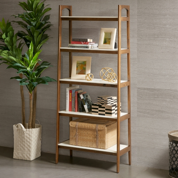 Ava Mid Century Modern Bookcase Kirklands