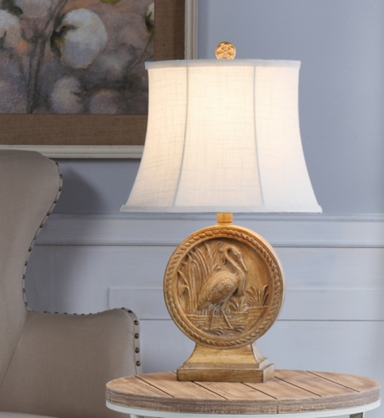 egret table lamp