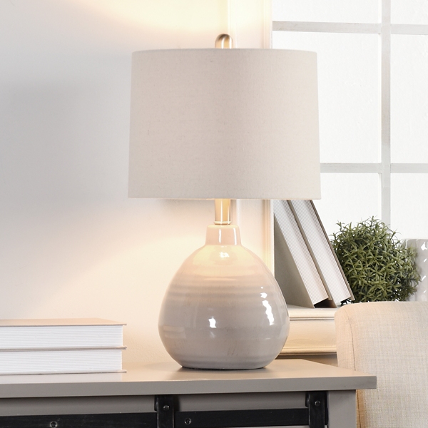 cream table lamp base