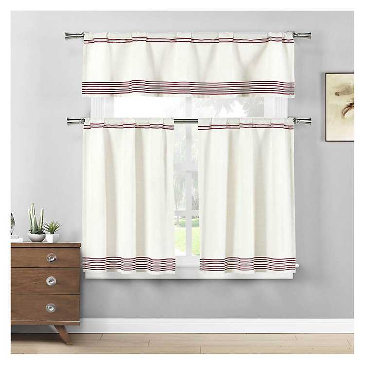 matching curtains and valance