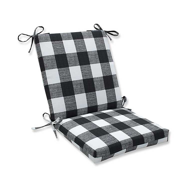 Black And White Checkered Chair Cushions The Arts