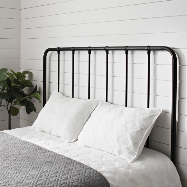 black metal farmhouse queen headboard