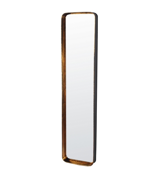 Rounded edge mirror