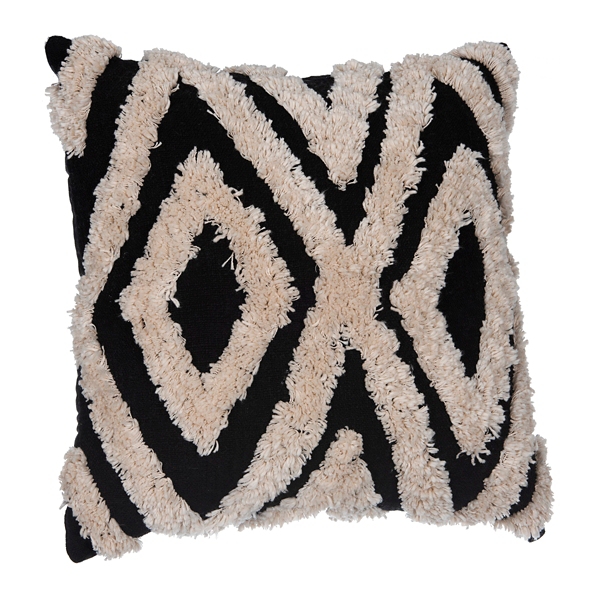 Ivory And Black Santa Fe Pillow Kirklands