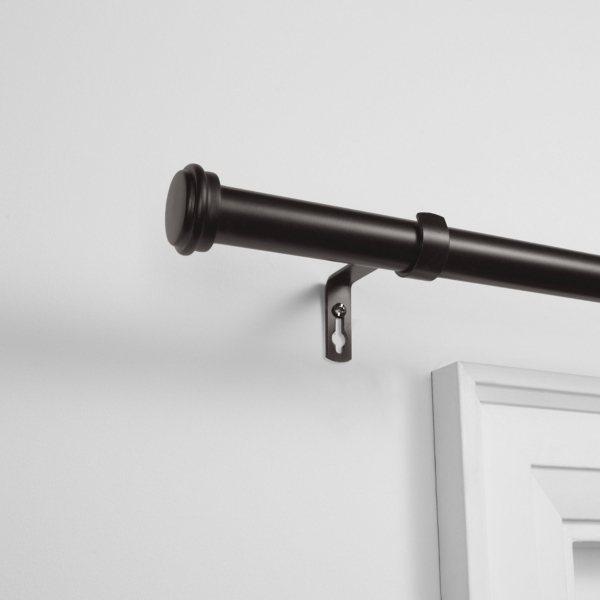 Matte Bronze Topper Outdoor Curtain Rod 160 In Kirklands