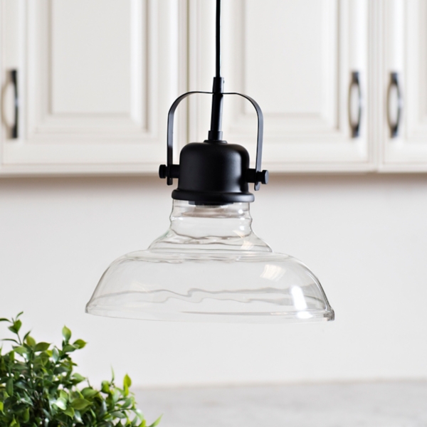 Glass Farmhouse Pendant Light Kirklands