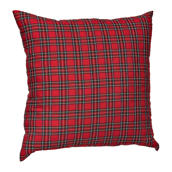 Red Plaid Tartan Pillow Kirklands