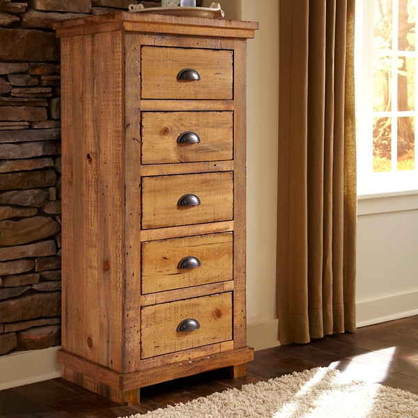 Tall Pine Rough Hewn Windsor Chest Kirklands