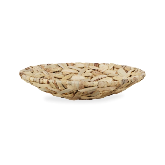Water Hyacinth Bowl With Metal Frame Kirklands