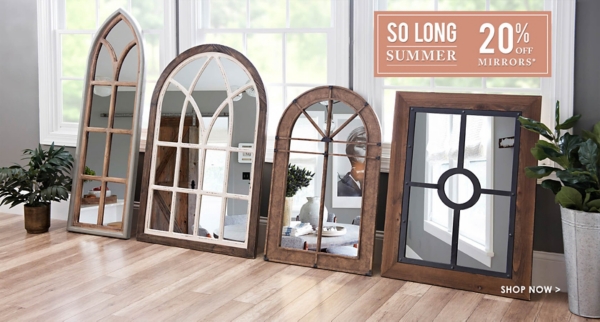 20% Off Mirrors - some exclusiions apply online - Shop Now