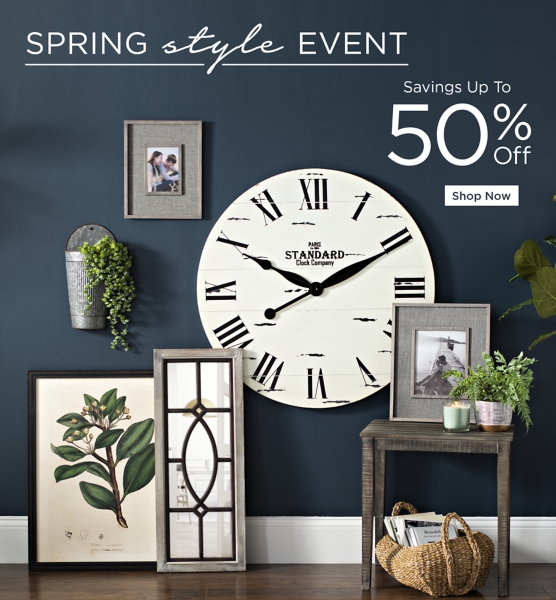 Spring Style Event Savings up to 50% Off Shop Now