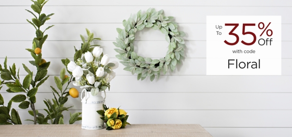 Floral Up to 35% Off with code