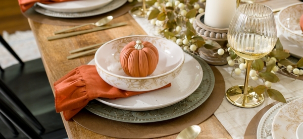 Fall dinner plates best sale