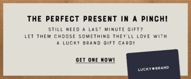 lucky brand outlet coupon