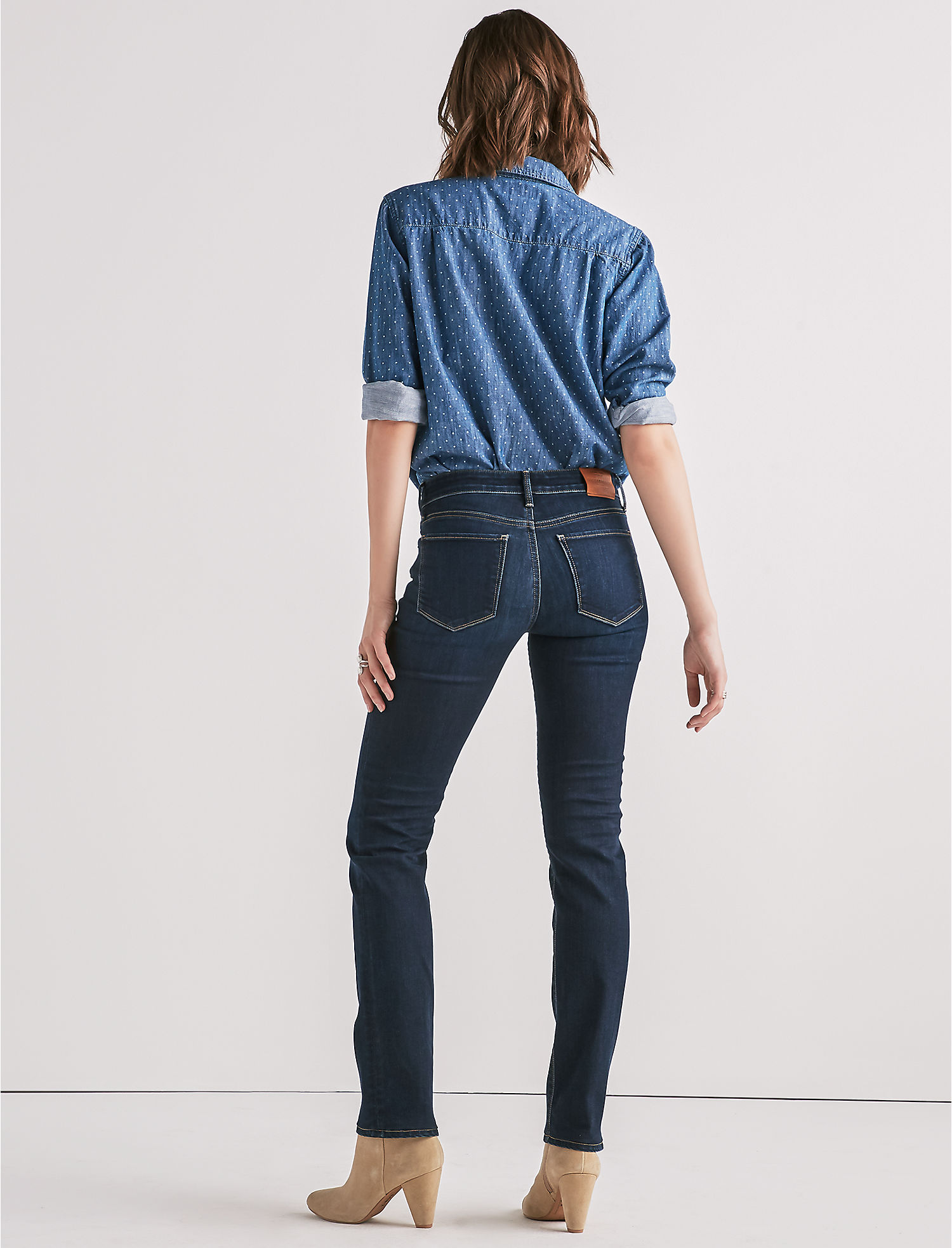 Lucky Brand Women's Ava Mid Rise Straight Jean | eBay
