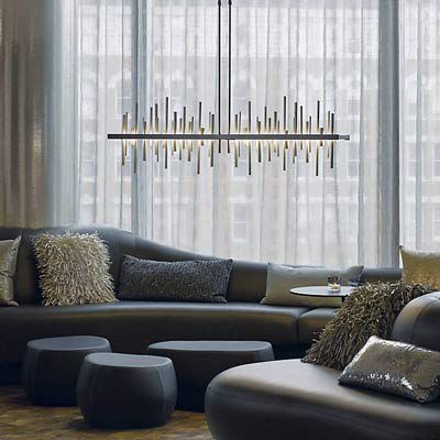 Dining Room Lighting Linear Suspension