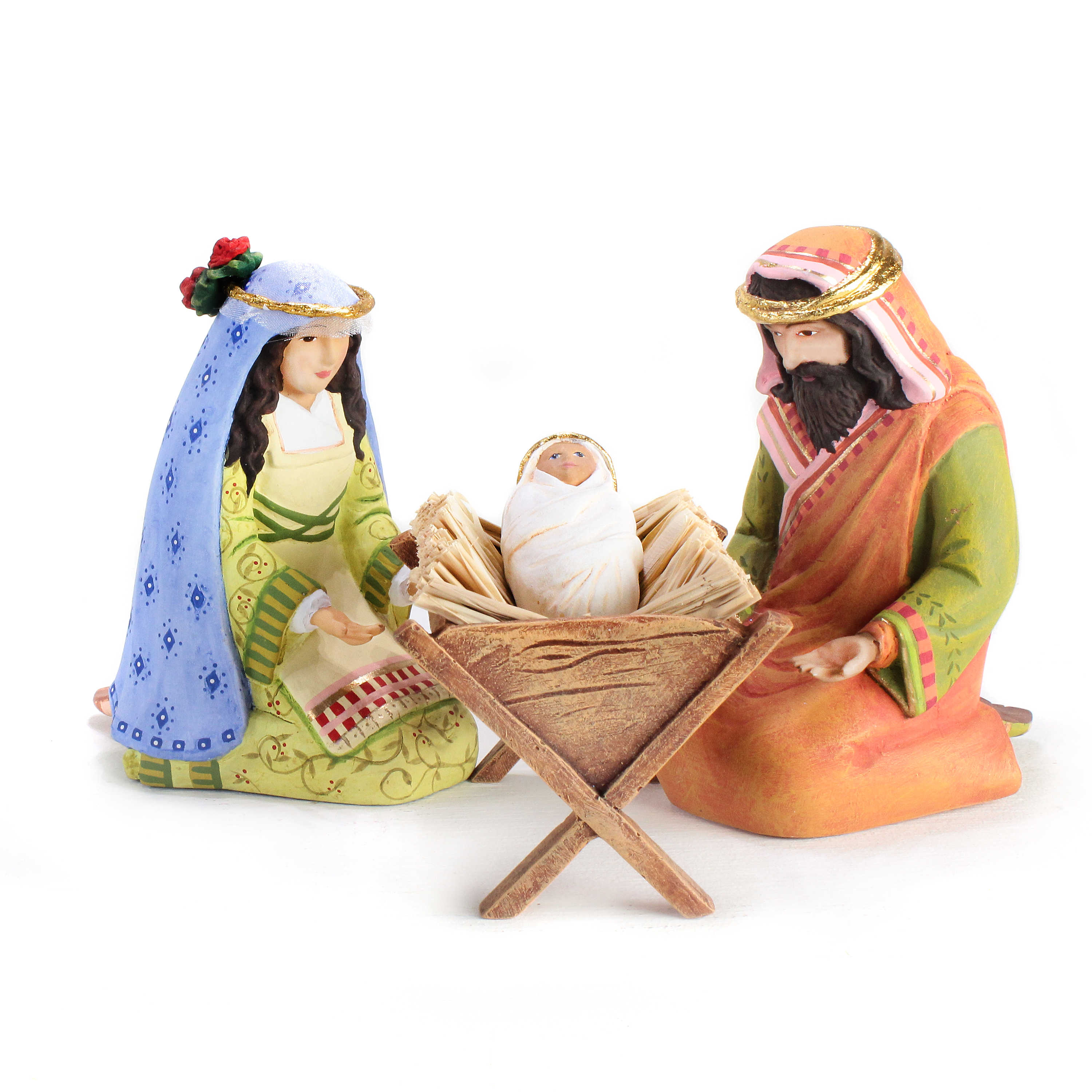 Patience Brewster Nativity Holy Family Figures mackenzie-childs Panama 0