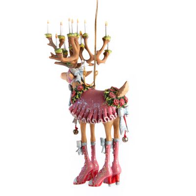 MacKenzie-Childs | Patience Brewster Dash Away Donna Reindeer Ornament