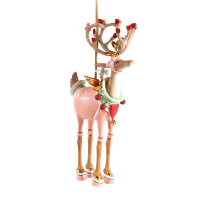 Patience Brewster Dash Away Cupid Reindeer Ornament Image 2